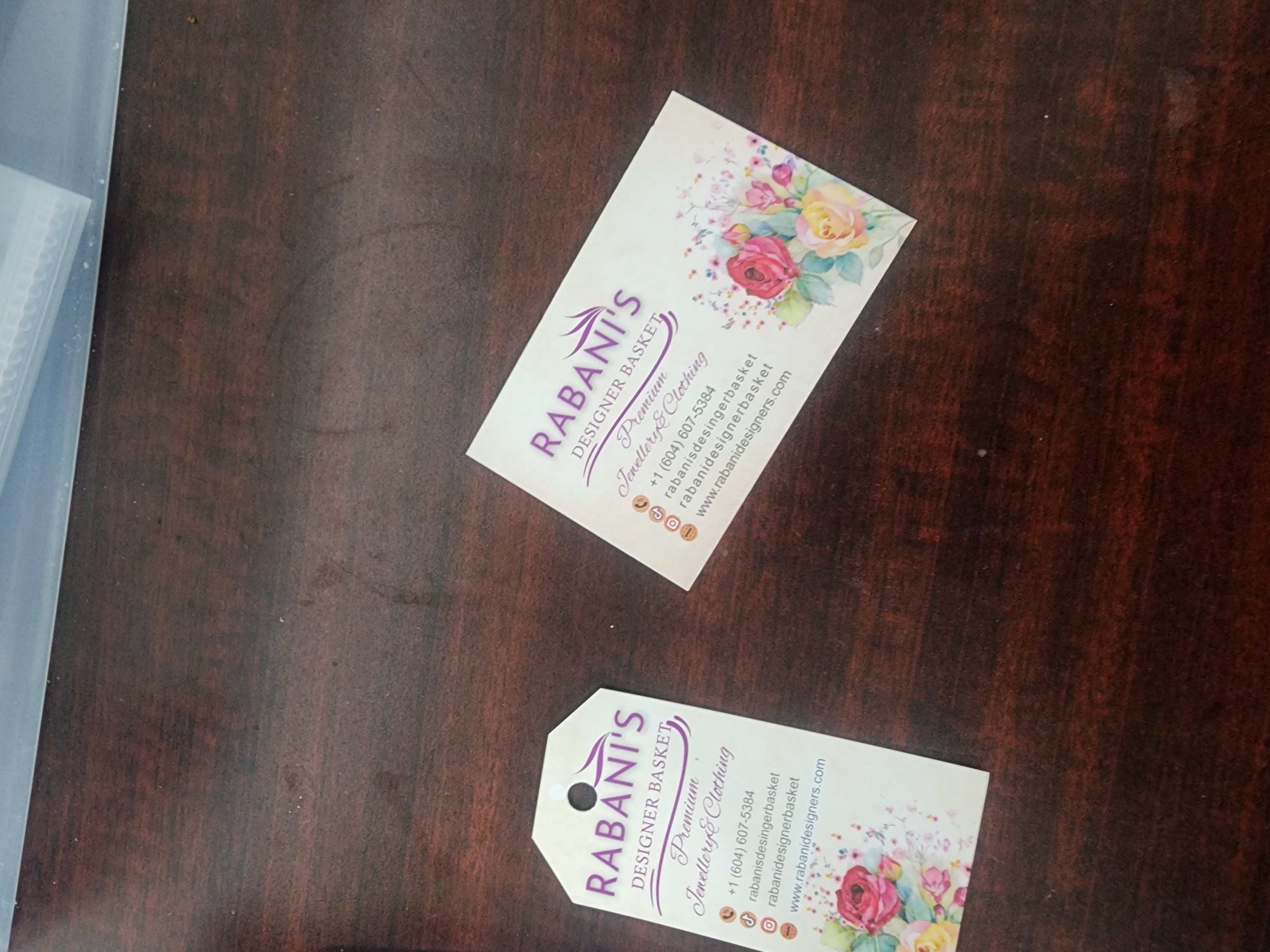 Business Cards and Tags Example 5