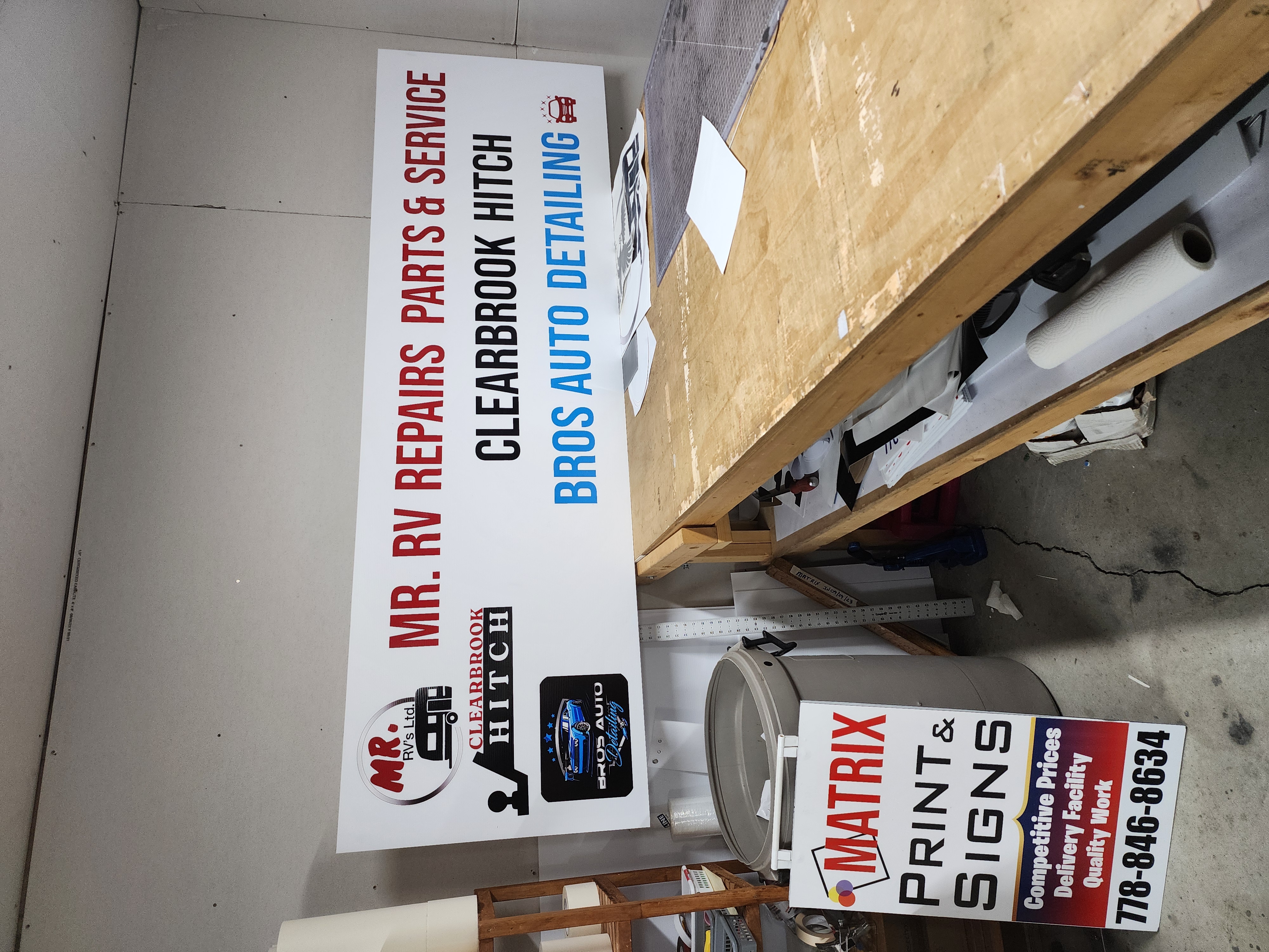 Boards And Sign 1